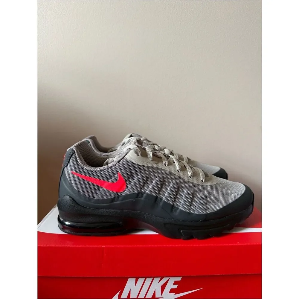 Nike Air Max Invigor Solar Red Anthracite CD1515-002 Men’s Size 9